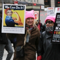 RGB as Rosie the Riveter We Can Do It RBG