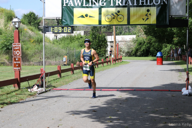 Pawling tri runner bib 134