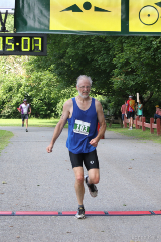 Pawling Triathlon Finisher bib 103