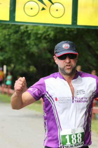 Pawling Triathlon Finisher bib 188