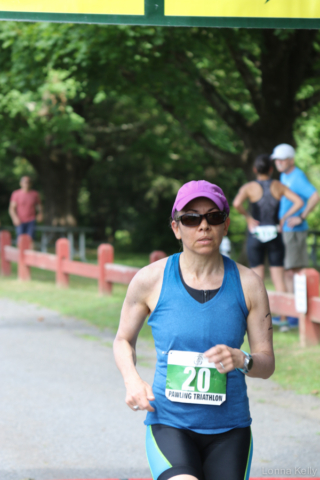 Pawling Triathlon Finisher bib 20