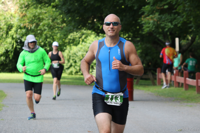 Pawling Triathlon Finisher bib 113