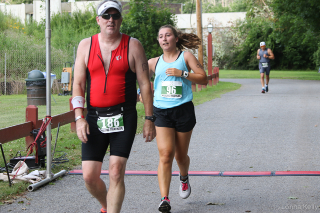 Pawling Triathlon Finisher bib 186 96