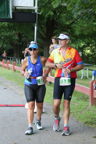 Pawling Triathlon Finisher bib 16 17