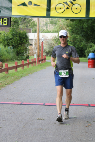 Pawling Triathlon Finisher bib 62