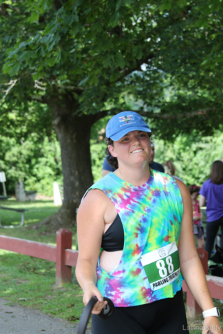 Pawling Triathlon Finisher bib 88