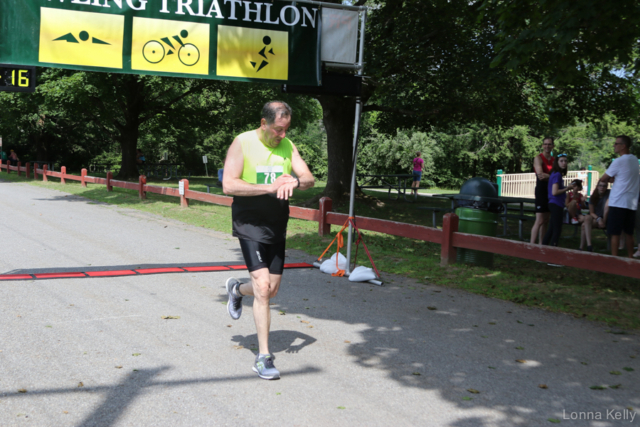 Pawling Triathlon Finisher bib 78