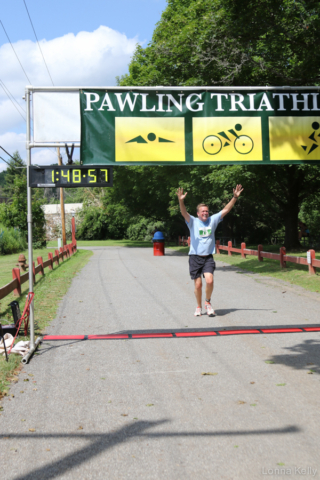 Pawling Triathlon Finisher bib 75