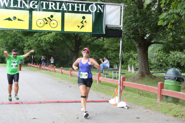 Pawling Triathlon Finisher bib 67 95