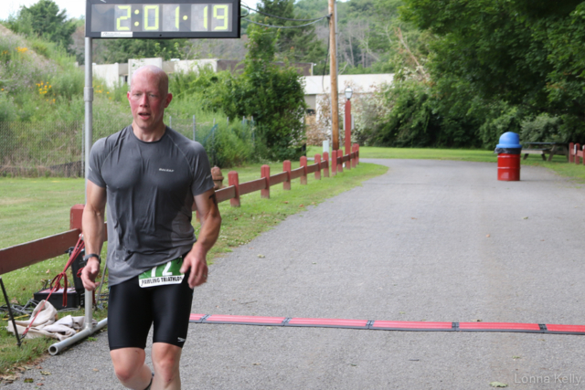 Pawling Triathlon Finisher bib 72