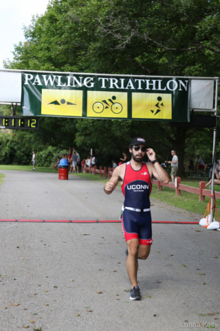 Pawling tri runner bib UCONN