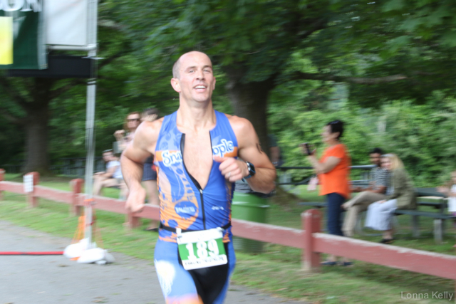 Pawling tri runner bib 189 The Winner overall