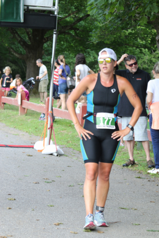 Pawling Triathlon Finisher bib 177