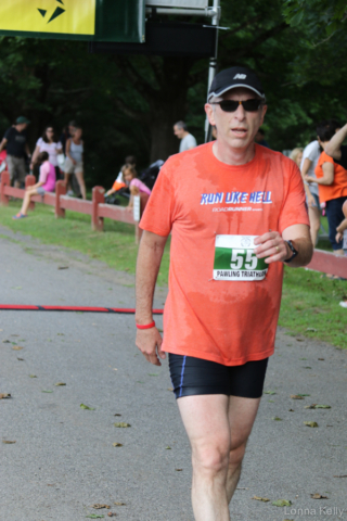 Pawling Triathlon Finisher bib 55