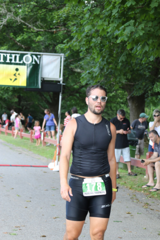 Pawling Triathlon Finisher bib 178