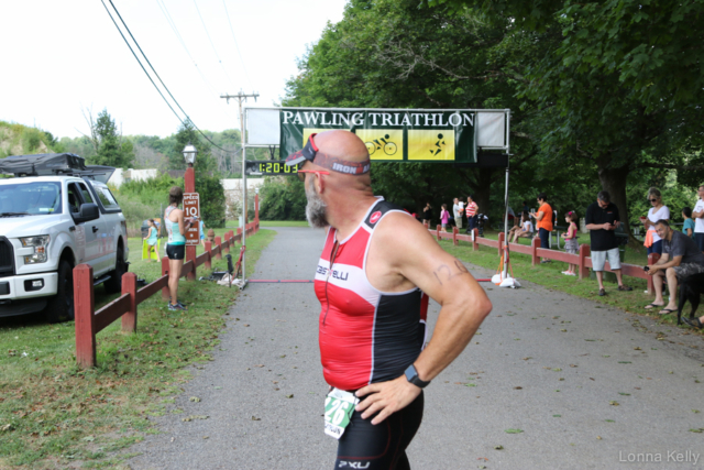 Pawling Triathlon Finisher bib 126