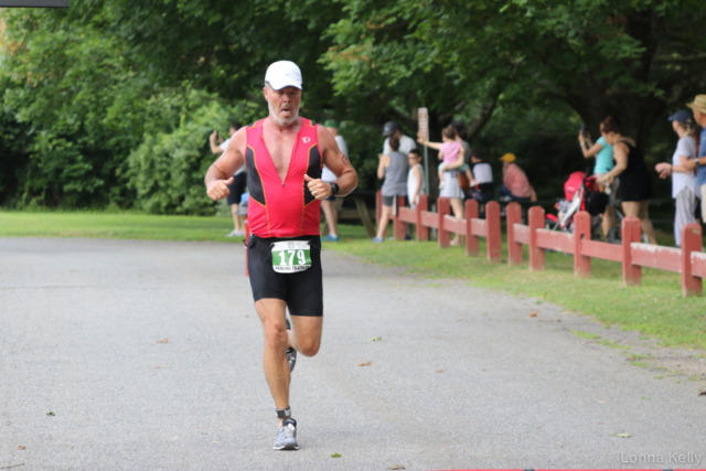 Pawling Triathlon Finisher bib 179