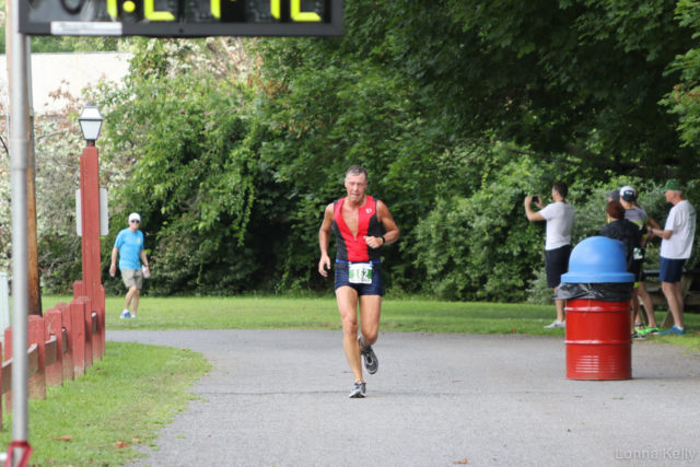 Pawling Triathlon Finisher bib 162