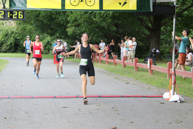 Pawling Triathlon Finisher bib 101 4 108