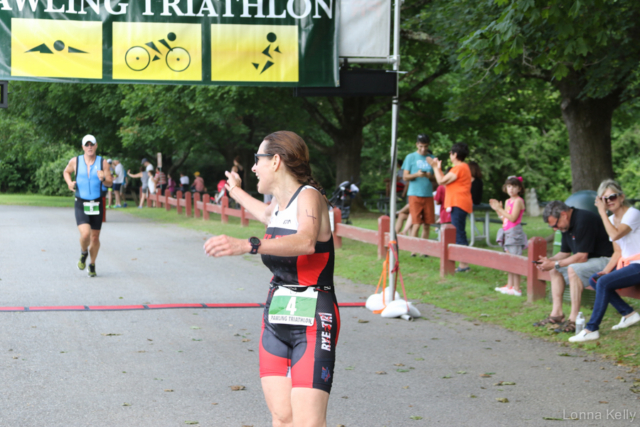 Pawling Triathlon Finisher bib 4 5