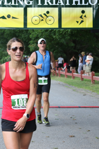 Pawling Triathlon Finisher bib 108 5