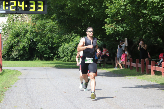 Pawling Triathlon Finisher bib 159