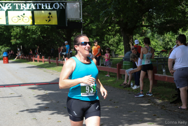 Pawling Triathlon Finisher bib 93