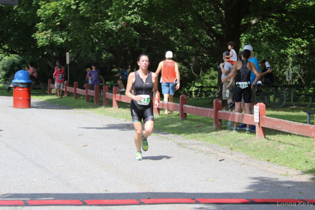 Pawling Triathlon Finisher bib 43