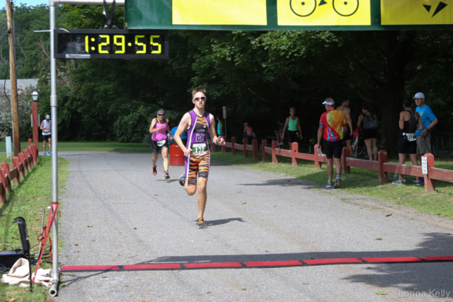 Pawling Triathlon Finisher bib 130