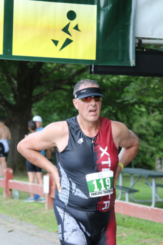 Pawling Triathlon Finisher bib 119