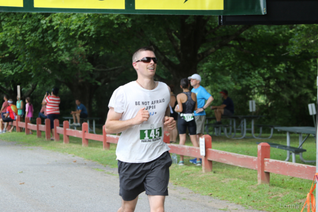 Pawling Triathlon Finisher bib 145