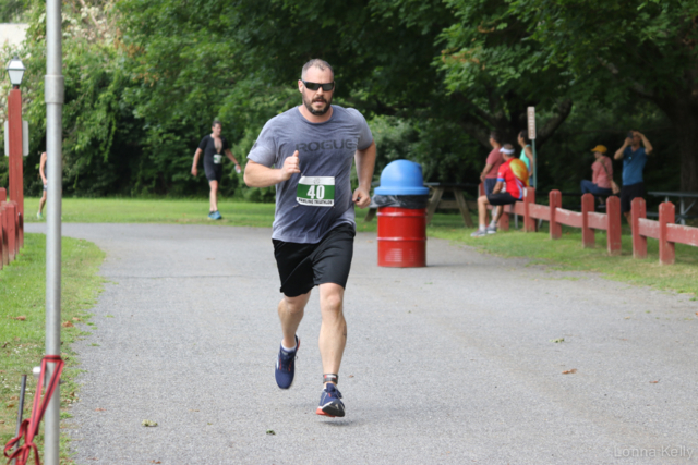 Pawling Triathlon Finisher bib 40