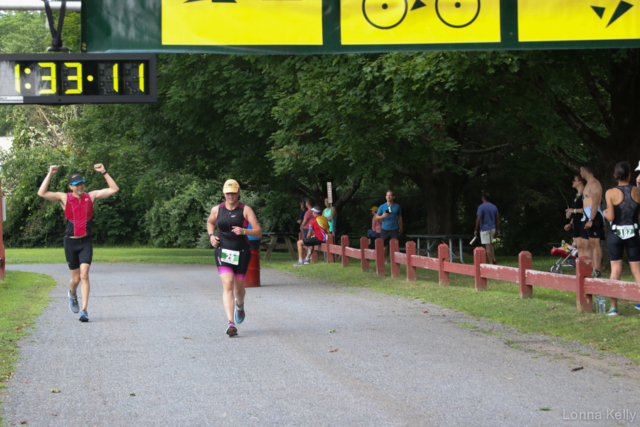 Pawling Triathlon Finisher bib 29