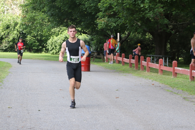 Pawling Triathlon Finisher bib 146