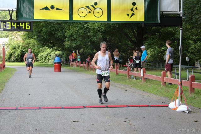 Pawling Triathlon Finisher bib 153